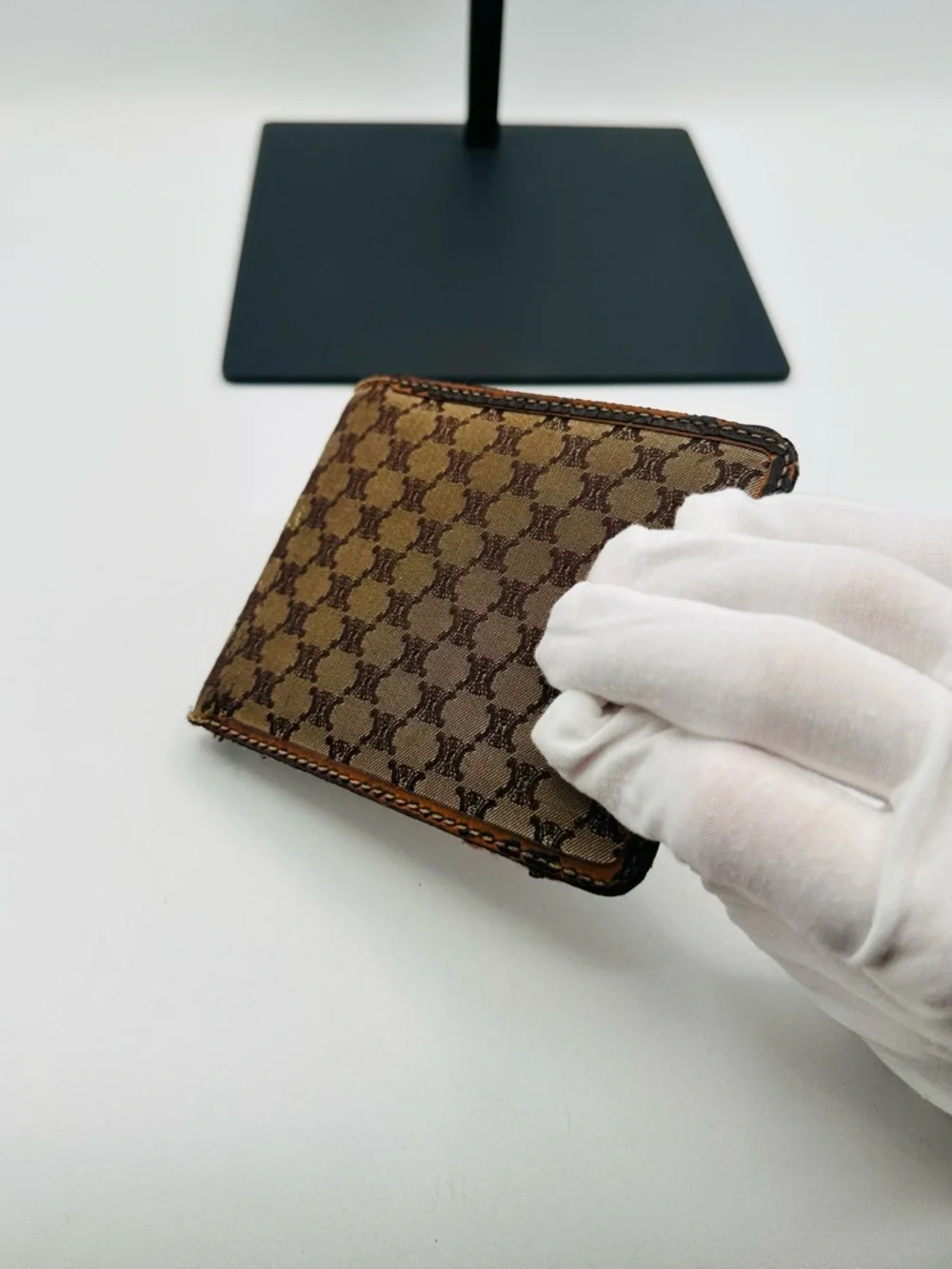 Celine Monogram Bi Fold Wallet
